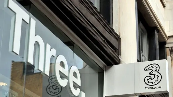 Mobile operator three UK