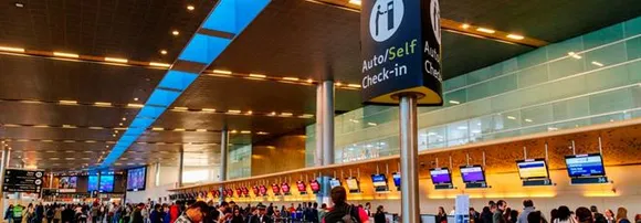 airport self service kiosks