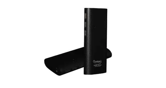 Quantum Hi Tech mAh leather finish Power Bank