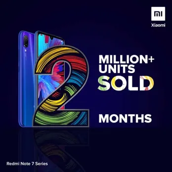 Redmi Note 7 Series clocks 2 million unit sales