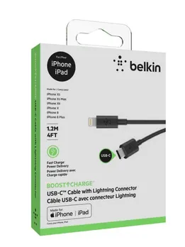 The Belkin BOOST↑CHARGE is claimed to be the first 3rd party MFi certified and USB-IF certified USB-C Cable with Lightning Connector