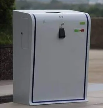 The IoT-based BIN-19 is used for collecting and disinfecting used face mask and the used masks dropped inside are first disinfected by a process.