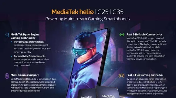 MediaTek Introduces Helio G35 & G25 Gaming Series Chipsets