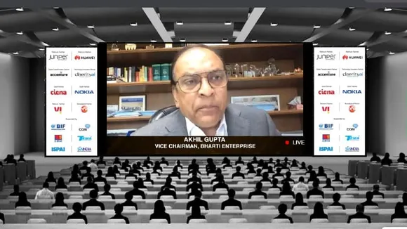 Bharti Vice Chairman Akhil Gupta address the 5G Conference