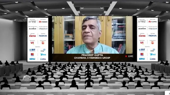 Pradeep Gupta, Chairman, CyberMedia, welcomes everyone to the 5G conference