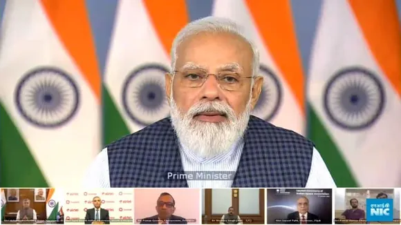 Spacecom Policy almost done - PM Modi