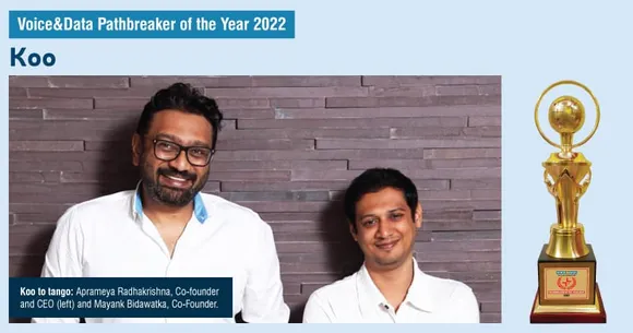 VoiceData Pathbreaker of the Year 2022