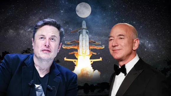 Elon Musk & Jeff Bezos Fight To Reach Moon First