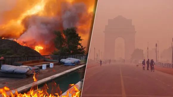 LA AND DELHI POLUTION