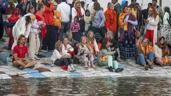Foreigner in kumbh