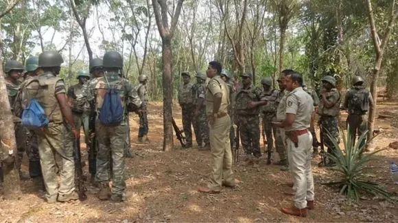 छत्तीसगढ़-ओडिशा सीमा पर मुठभेड़