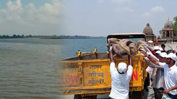 NARMADA RIVER CLEANING