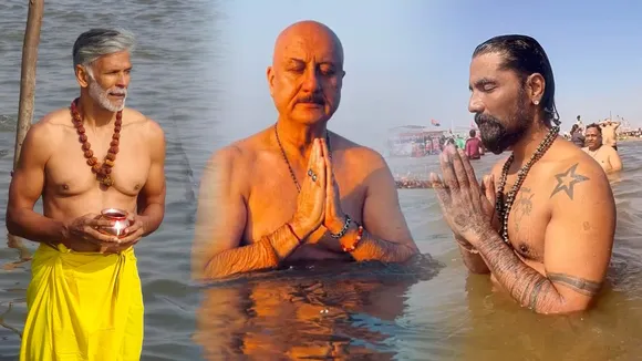 ANUPAM kHAIR MILIND REMO SNAN