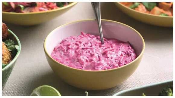 Beetroot Raita