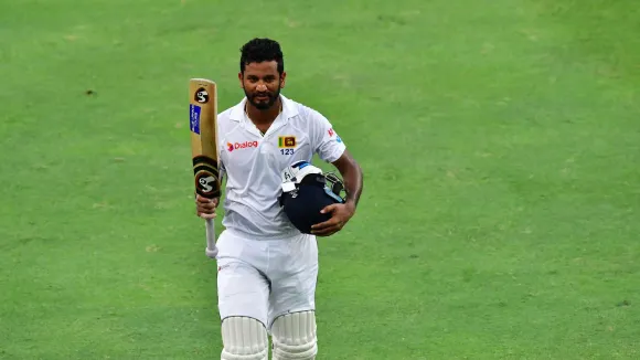 dimuth karunaratne as announced his retirement farewell to international cricket after playing his 100th test