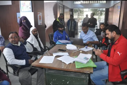 विकास भवन में आयोजित कैंप