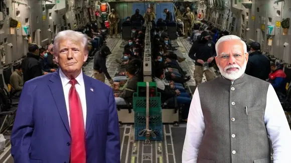 TRUMP MODI PRAVASI