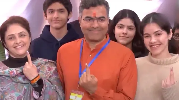 Parvesh Varma Family