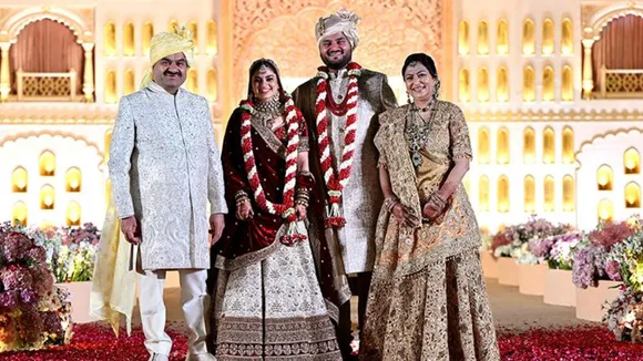 gautam adani son wedding 10 thousand crore