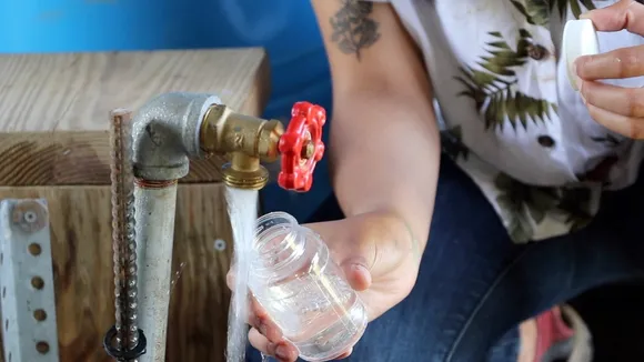 Water semple 