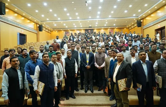 कार्यशाला के दौरान की तस्वीर 