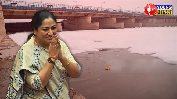 REKHA GUPTA AT YAMUNA