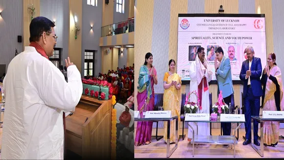 Seminar on Spirituality, Science and Youth Power at Lucknow University