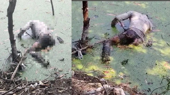 दलित युवक का कई दिन पुराना शव