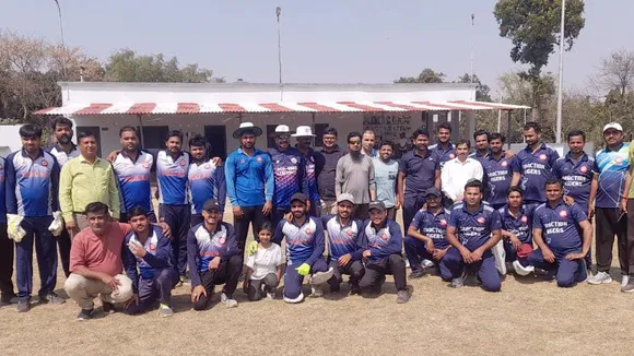 cricket match izzatnagar, young bharat