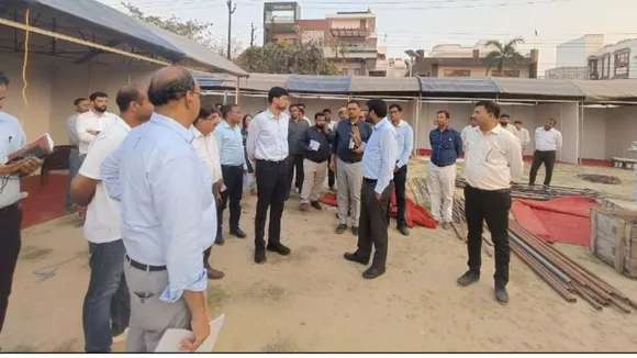 जिलाधिकारी का निरीक्षण 