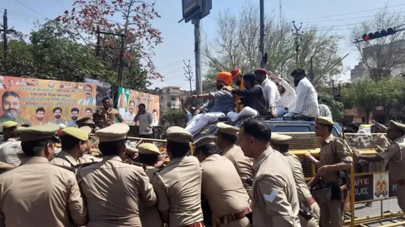 राणा सांगा पर विवादित बयान, आगरा के एसपी सांसद रामजीलाल सुमन, करणी सेना