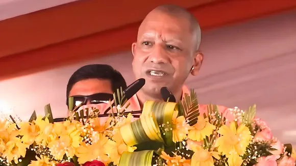 CM Yogi attended religious gathering saints Agra