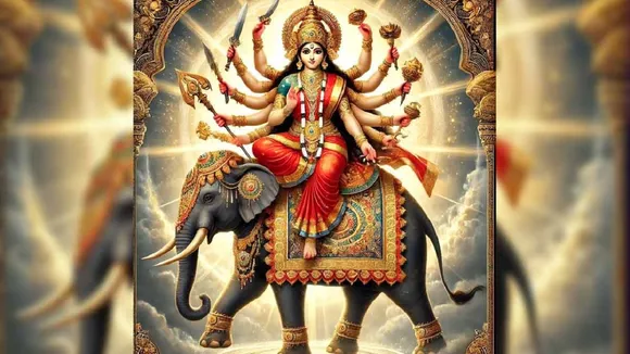 ma durga vahan