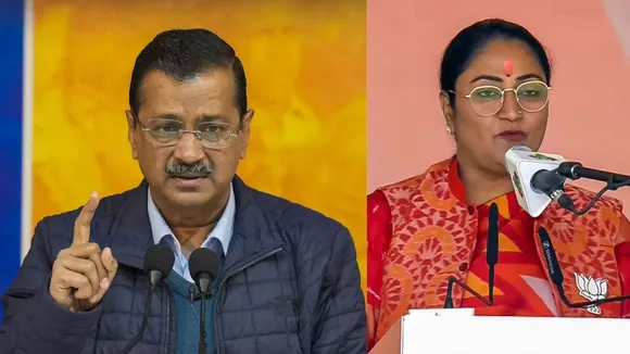 kejriwal and rekha gupta
