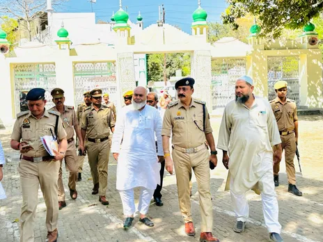 ईदगाह का निरीक्षण