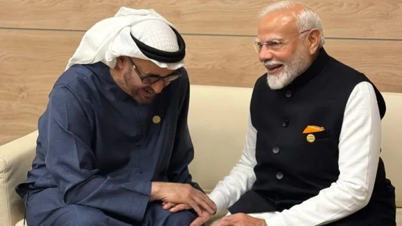 प्रधानमंत्री मोदी और यूएई के राष्ट्रपति की फाइल फोटो