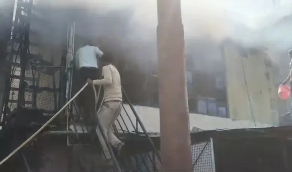 FIRE IN KANPUR