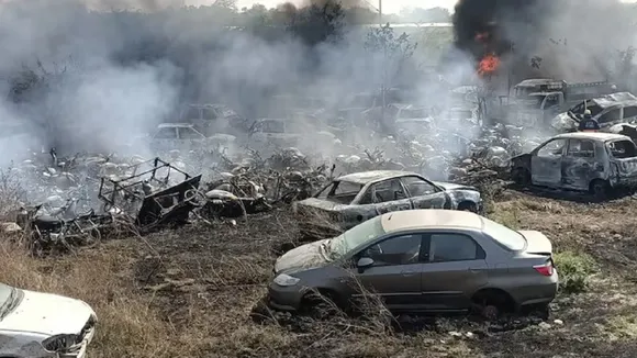 Fire delhi