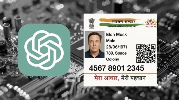 FAKE ADHAR CARD BY CHATGPT