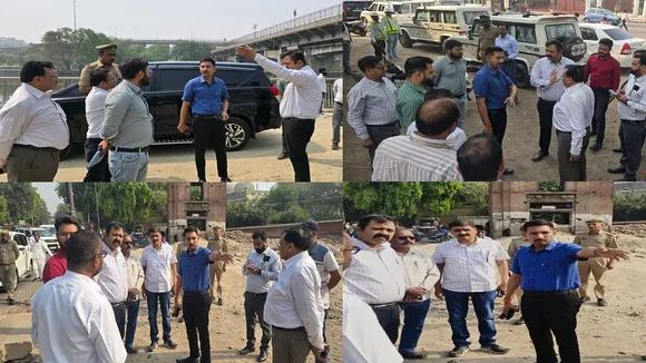 DM Visakh ji Hanuman Setu Green Corridor LDA