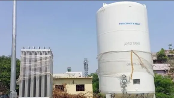  ऑक्सीजन प्लांट टैंक 