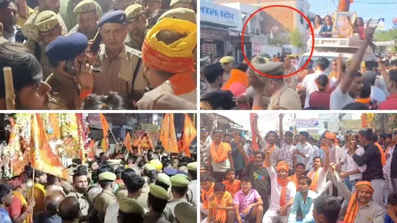 रामनवमी पर कई जगह पर रामनवमी शोभायात्रा में हंगामा हुआ था। 