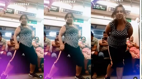 Delhi metro video 