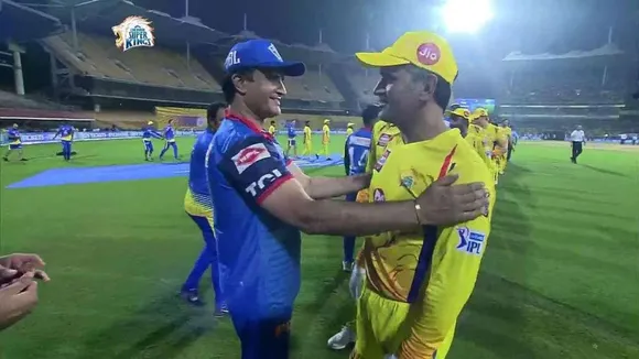 Sourav Ganguly and dhoni 