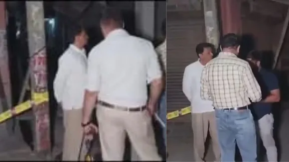 दिल्ली पुलिस घटनास्थल पर जांच कर रही है