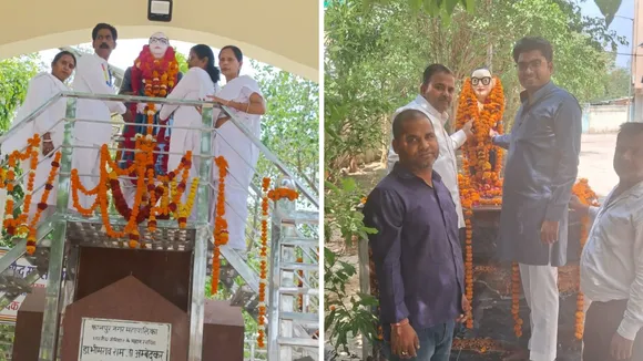 डा. भीमराव अंबेडकर की जयंती धूमधाम से मनाई।