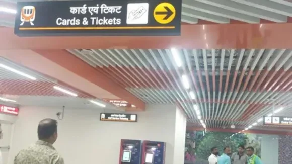 विस्तारीकरण के तहत कानपुर में तैयार मेट्रो स्टेशन