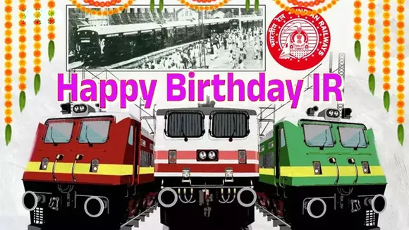INDIAN RAILWAY HAPPY BIRTHDAY