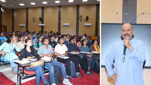 सीएसजेएमयू में फिल्म मेकिंग की वर्कशॉप।
