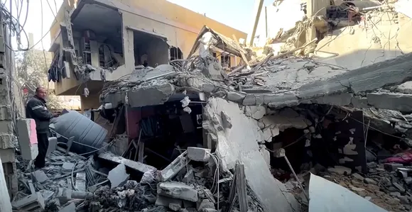 gaza air strick